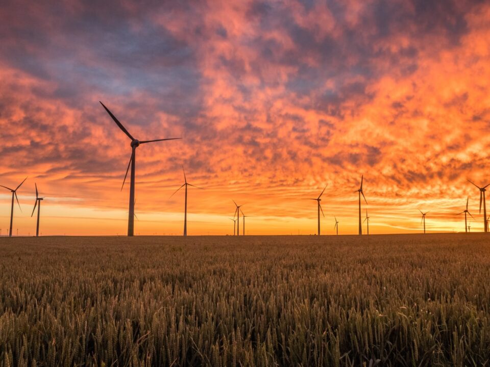 The Time Has Come | Micro Grids Meet Smart Systems | Wind Turbines at Sunset