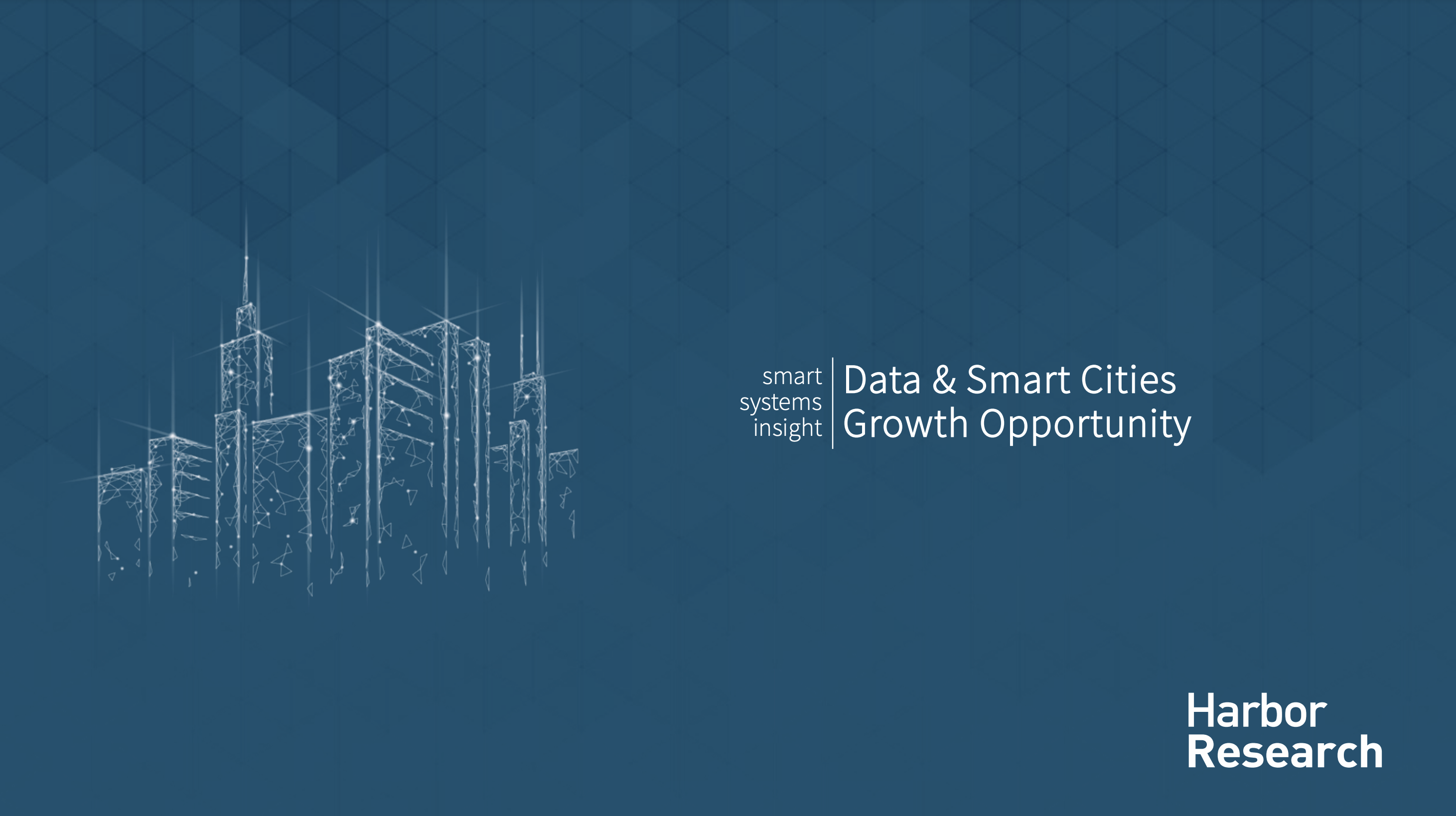 Data and Smart Cities Growth Opportunity | Brief Cover