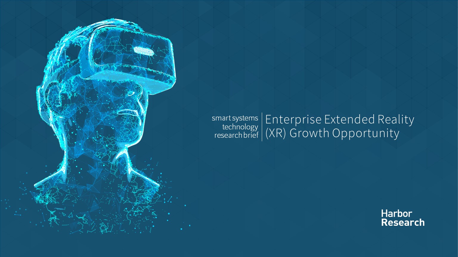 Extended Reality XR Brief | Enterprise Extended Reality (XR) Growth Opportunity | Cover