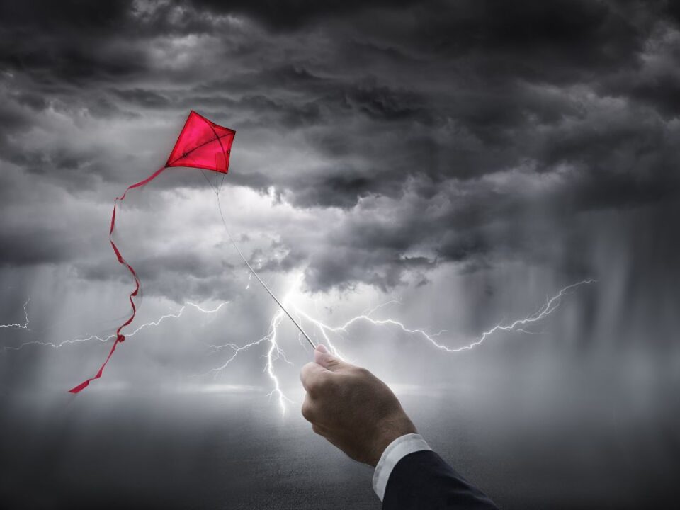 Pervasive Uncertainty | Flying Kite in Storm