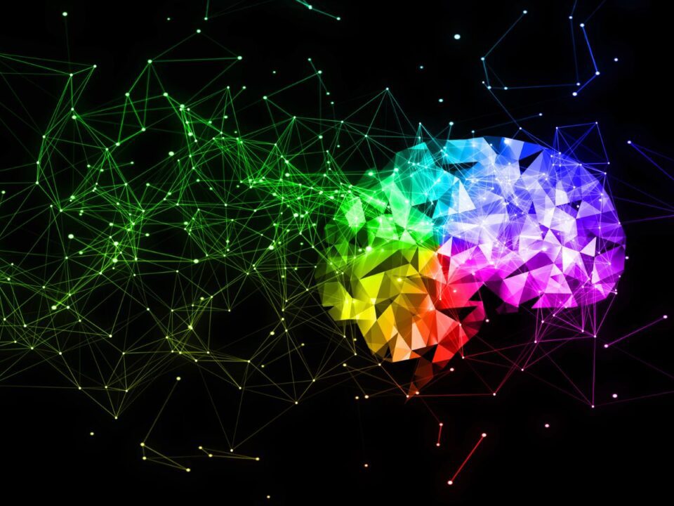 Intelligent Development | Neural Network AI Abstract Brain