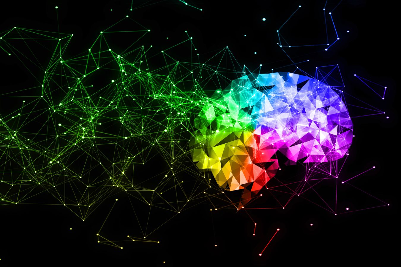 Intelligent Development | Neural Network AI Abstract Brain